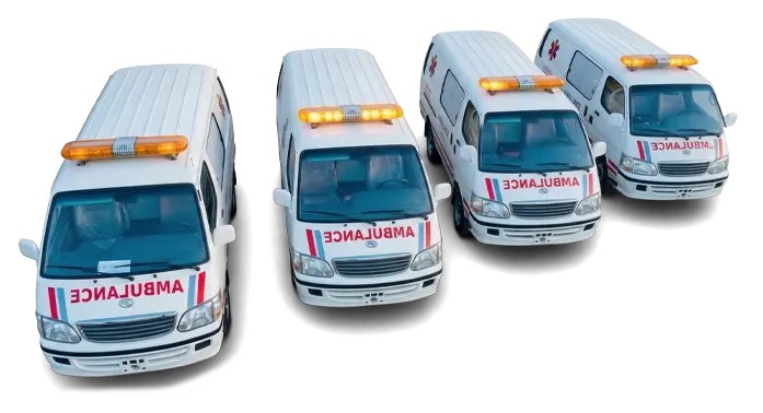 خدمات تجهيز سيارات الإسعاف